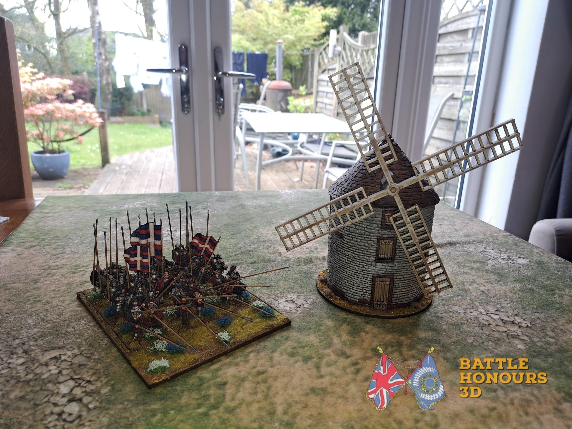 Normandy windmill customer wargaming view