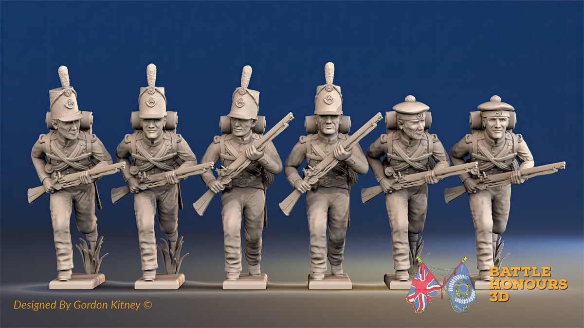 60th Rifles advancing mixed alternate view