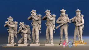 60th Rifles forage cap loading and firing alternate view