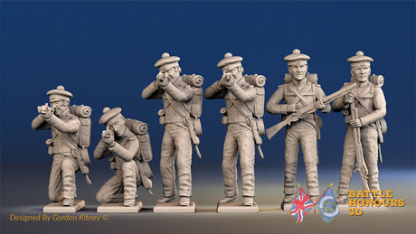 95th Rifles forage cap loading and firing alternate view