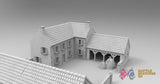 Saint Privat town terrain set model view 7