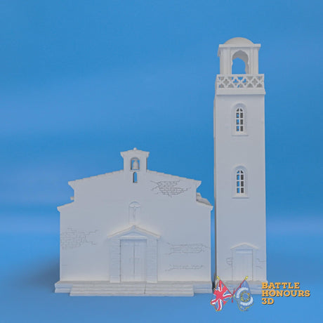 Badajoz Church terrain model view 7