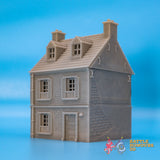 Normandy House 2 terrain model view 4