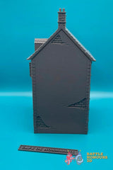 Cafe De Normandie WW2 Normandy building terrain model view 4
