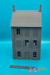 Cafe De Normandie WW2 Normandy building terrain model view 5