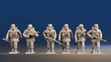 WW2 British Royal Marine Commandos - Bren Gun Team, Green Berets