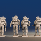 WW2 British Infantry - Advancing Bren Gun Team, Battle Dress
