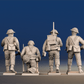 WW2 British Infantry - Command, Battle Dress