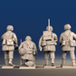 WW2 British Paratroopers - Command, Combat Helmets