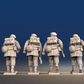 WW2 British Paratroopers - Advancing, Red Berets