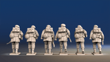 WW2 British Paratroopers - Advancing, Red Berets