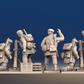 WW2 British Paratroopers - Mortar Team, Red Berets