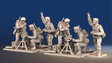 British Royal Marine mortar team view 1