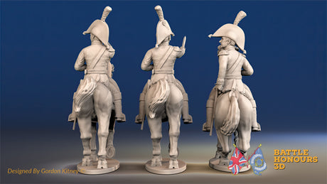 British Colonel bicorn set 1 rear view alternate