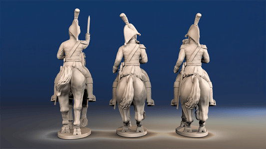 British mounted colonels bicorne set 2 rear view