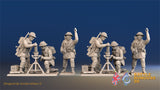 British Commandos smock mortar team