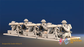 British Commandos smock Vickers machine gun team