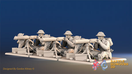British Commandos smock Vickers machine gun team