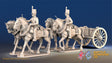 British foot artillery limber alternate view