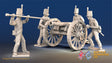 British foot artillery loading alternate view