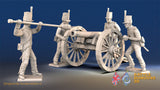 British foot artillery loading alternate view
