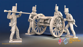 British foot artillery loading alternate view
