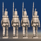 Napoleonic British Grenadier and Light Flank Companies rear view