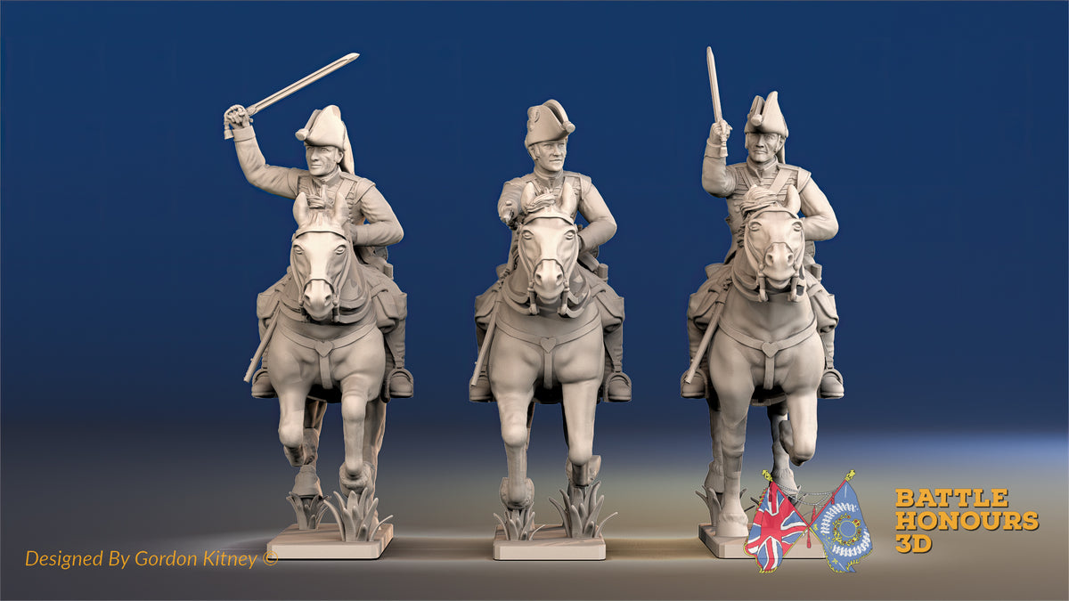 British Heavy Dragoons galloping set 2