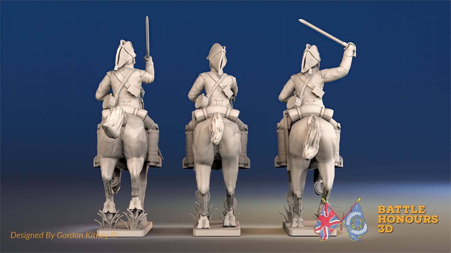 British Heavy Dragoons Galloping Set 2