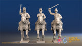 British Heavy Dragoons galloping set 3 alternate view