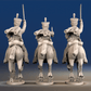 British hussars bell shako galloping set 1 rear view