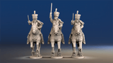 British hussars bell shako galloping set 2 front view
