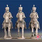 British Hussar Bell Shako Galloping Set 2