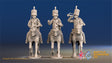 British Hussar busby command trotting alternate view