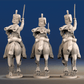 British hussars busby galloping set 1 rear view