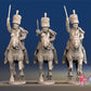 British Hussar Busby Galloping Set 1