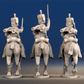 British hussars busby galloping set 2 rear view
