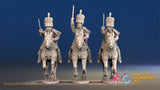 British Hussar busby galloping set 2 alternate view