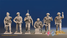British infantry battle dress command