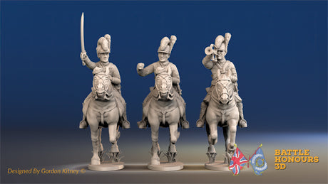 British Light Dragoon Tarleton command galloping alternate view