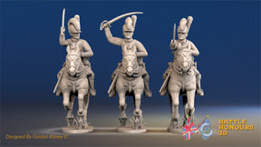British Light Dragoon Tarleton galloping set 1 alternate view