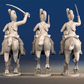 British light dragoons Tarleton helmet galloping set 2 rear view