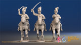 British Light Dragoon Tarleton galloping set 3 alternate view