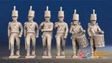 British march attack infantry command in shakos