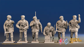 British Paratroopers red beret command