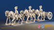 British RHA 6 horse limber trotting alternate view