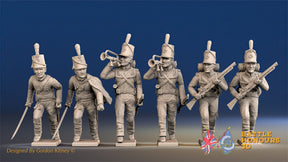 British Rifles command advancing set 1 alternate view