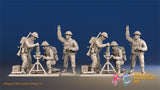 British infantry battle dress mortar alternate view