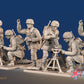 British Paratroopers helmet mortar team