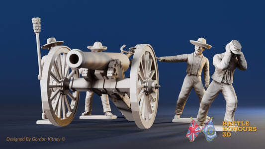 Confederate - Artillery Firing Variant 1